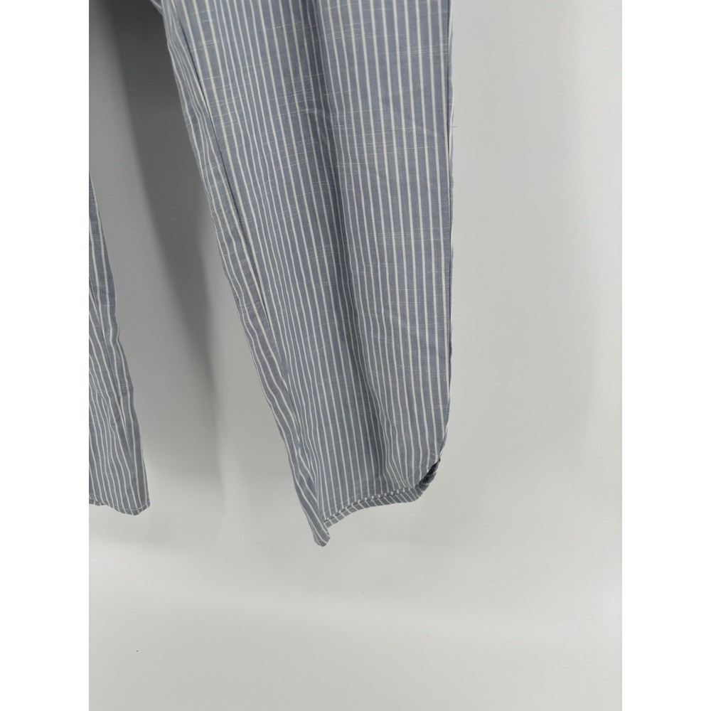 Marine Layer Women Pants L Striped Tencel Pull On Pockets Stretch Momcore Lounge - Picture 2 of 10